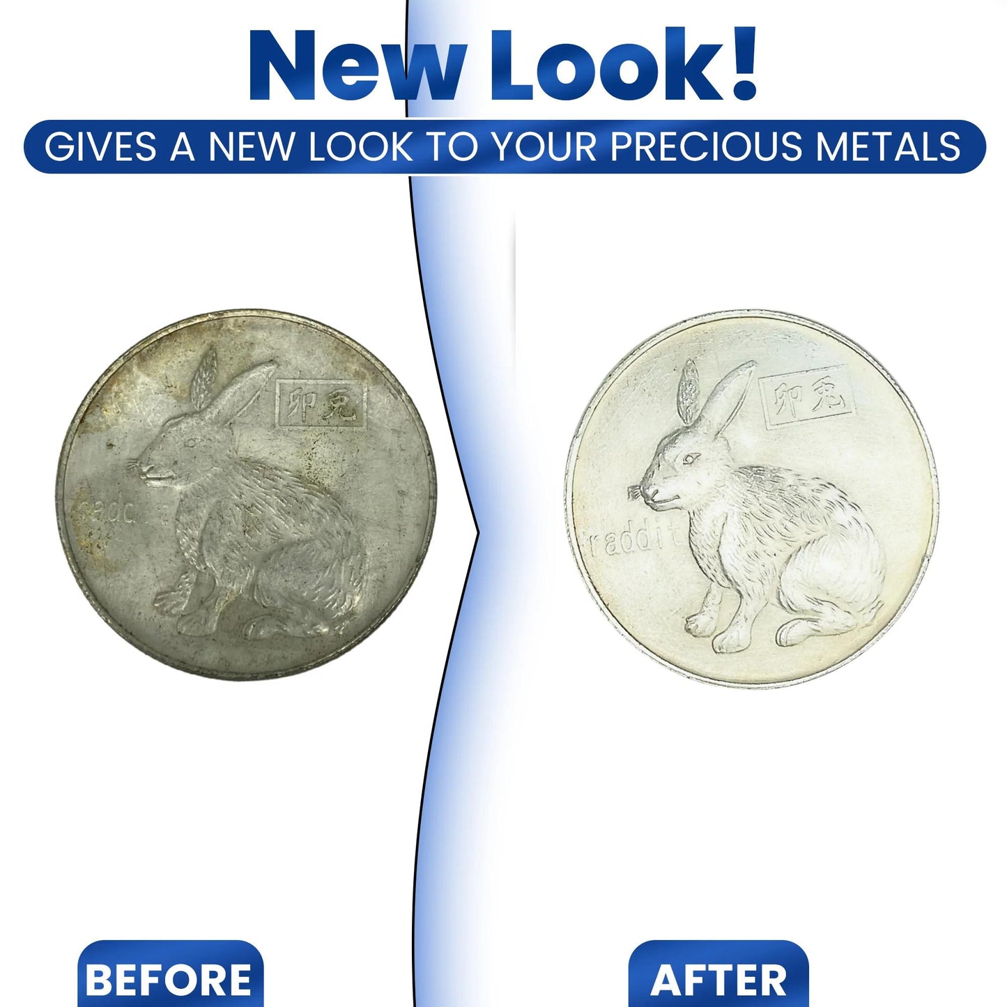 Jewelry Cleaner - Sterling Silver Dip 8 fl oz 925 & 999 Silver Tarnish Remover, Non-Abrasive - product detail view 13
