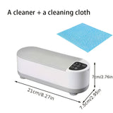 Vacuum Cleaner + Cleaning Cloth (with USB Cable and Instructions)