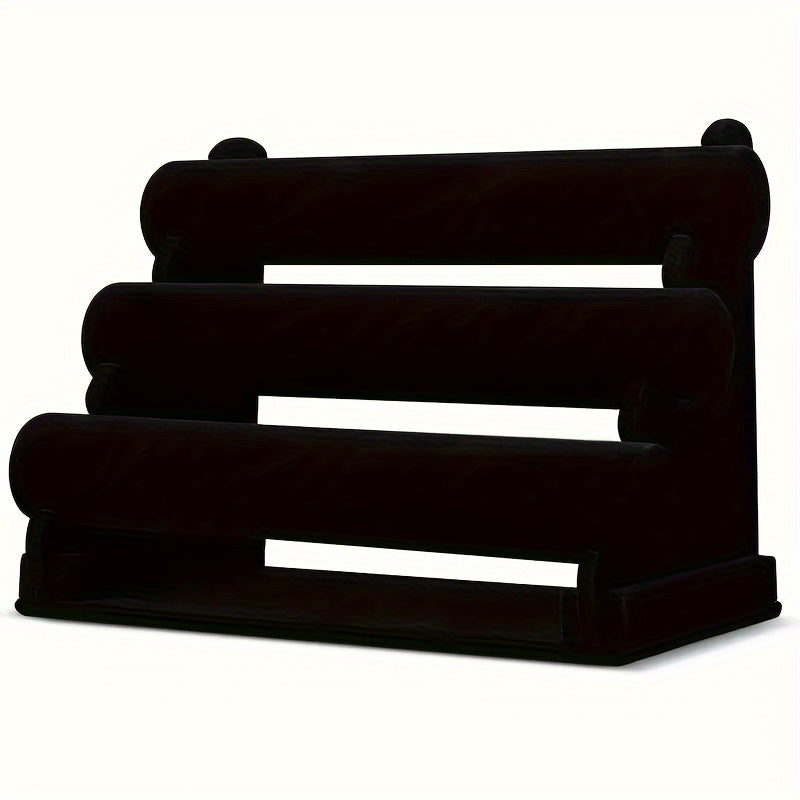 Jewelry Display Stand - 3-Tier Desktop Rack for Watches, Bracelets & Bangles Stylish Home Decor - product detail view 15