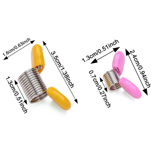 Jewelry Making Tools - Beading Spring Clips 30pcs Anti-Drop Craft Clips for Sewing Handicrafts - product detail view 2