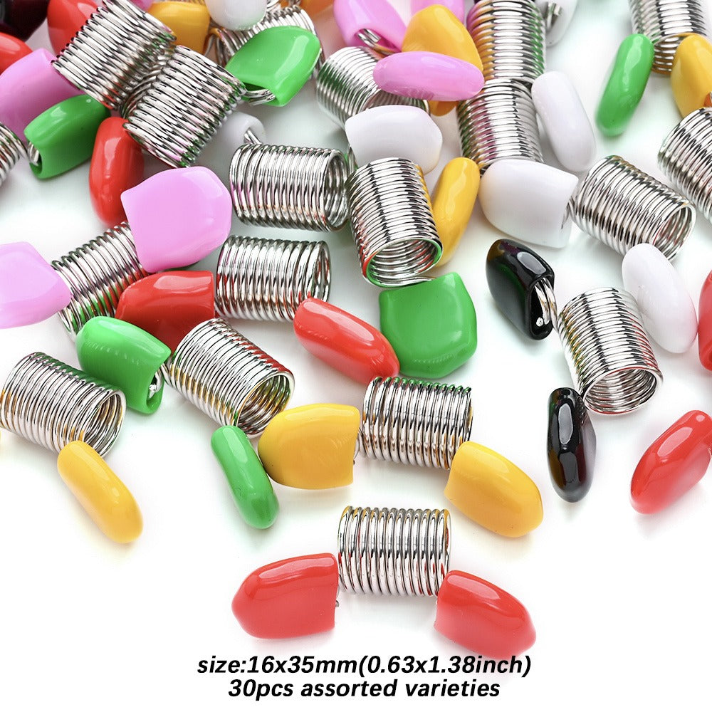 Jewelry Making Tools - Beading Spring Clips 30pcs Anti-Drop Craft Clips for Sewing Handicrafts - product detail view 3