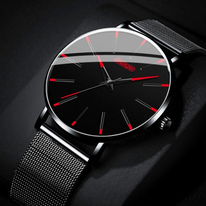 Jewelry Set with Watch - Luxury for Men 4pcs Quartz Analog Bracelet Necklace Gift Box Business - product detail view 4