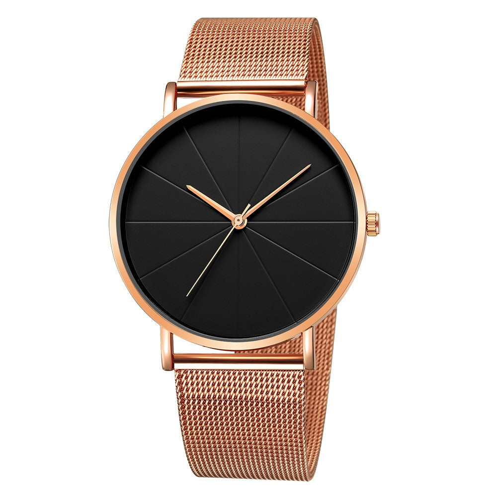 Jewelry Set with Watch - Men's Quartz & Bracelet | 4-Piece Elegant Gift with Alloy Case, Round Dial - product detail view 16