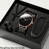 Rose Golden Black Face Black Belt