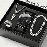 black B+silvery Bracelet set