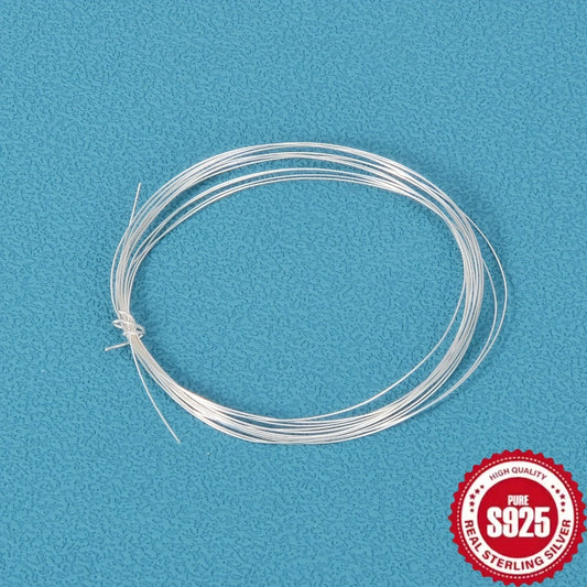 Jewelry Wire - Silver for Making Handcrafted Braiding , Thin Craft DIY Beading Wrapping - product detail view 2