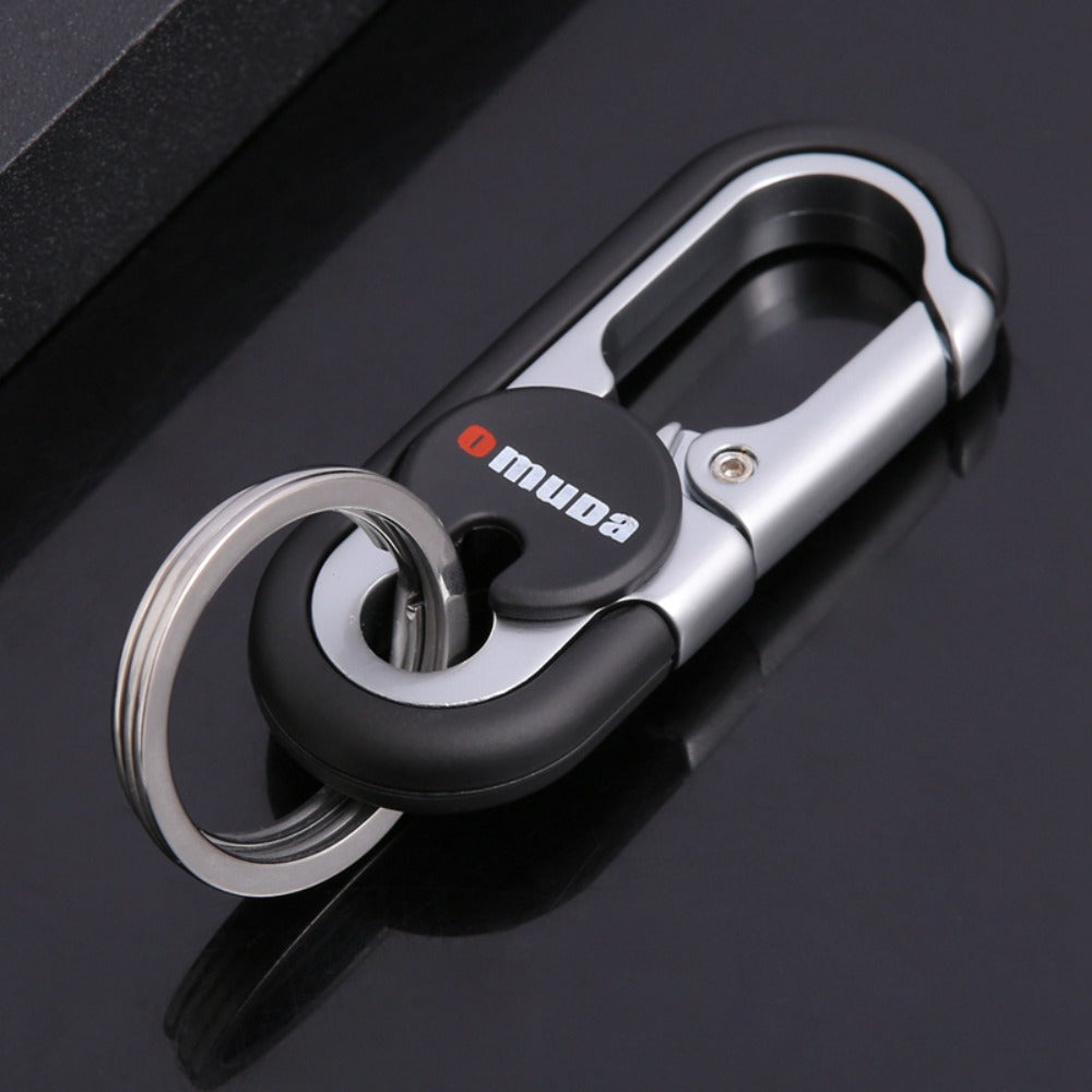 Keychain - Belt Men Metal Alloy Heavy Duty Waist Hanging Key Clip EDC Belt Loop Key - main product view