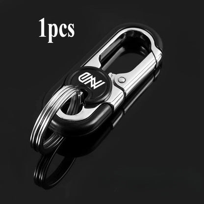Keychain - Belt Men Metal Alloy Heavy Duty Waist Hanging Key Clip EDC Belt Loop Key - product detail view 8