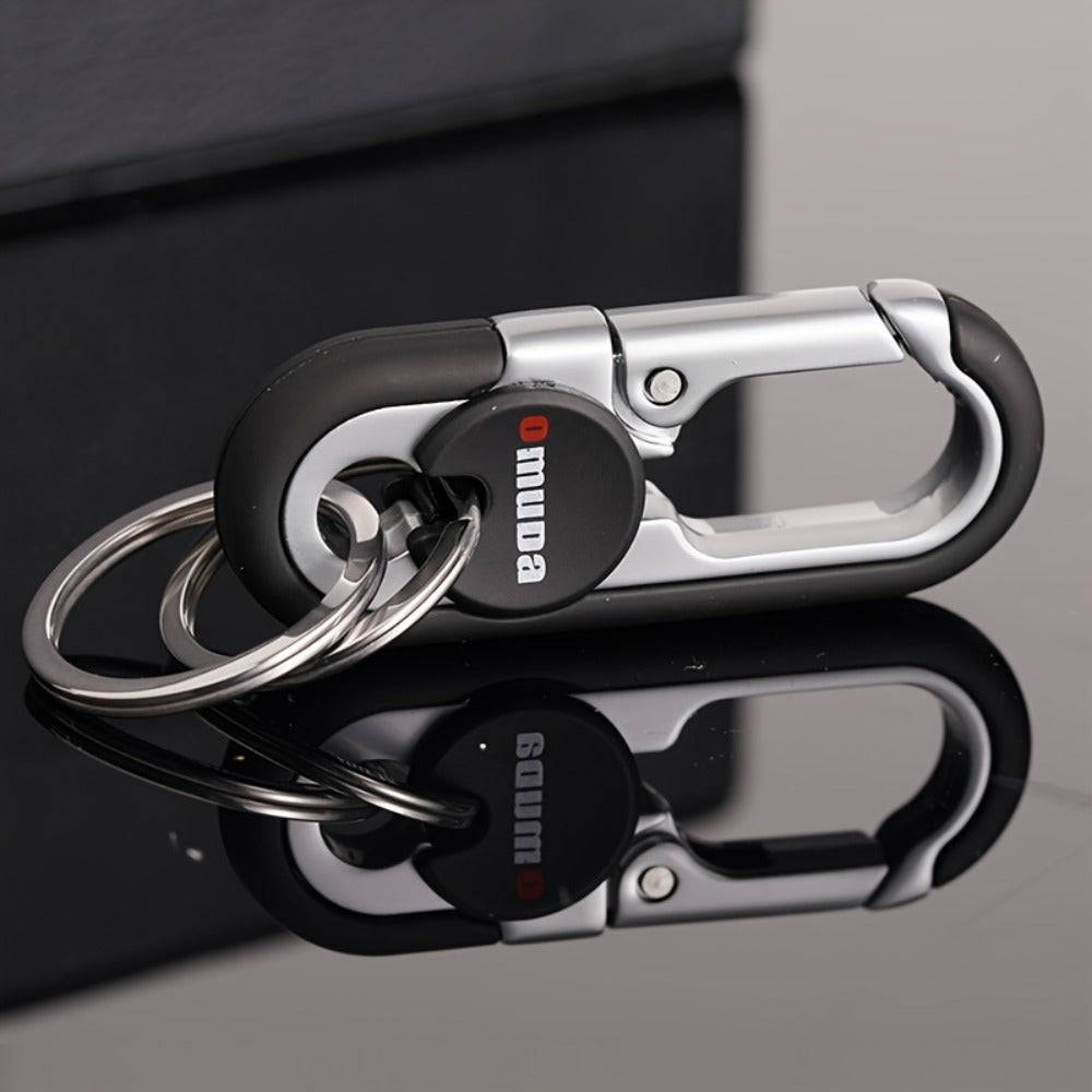 Keychain - Belt Men Metal Alloy Heavy Duty Waist Hanging Key Clip EDC Belt Loop Key - product detail view 11
