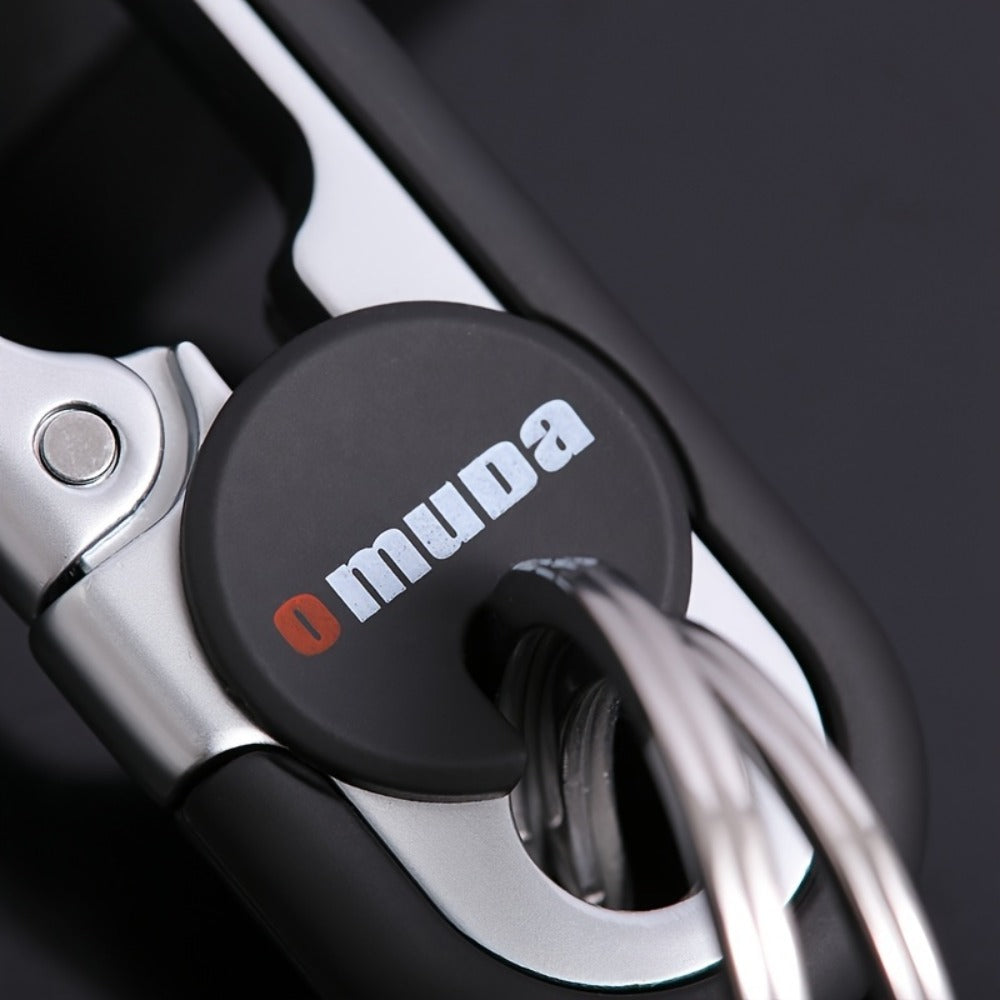 Keychain - Belt Men Metal Alloy Heavy Duty Waist Hanging Key Clip EDC Belt Loop Key - product detail view 12