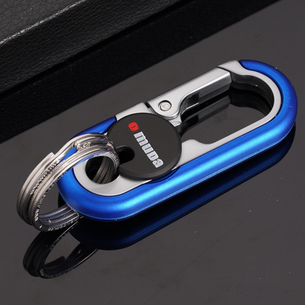 Keychain - Belt Men Metal Alloy Heavy Duty Waist Hanging Key Clip EDC Belt Loop Key - product detail view 13
