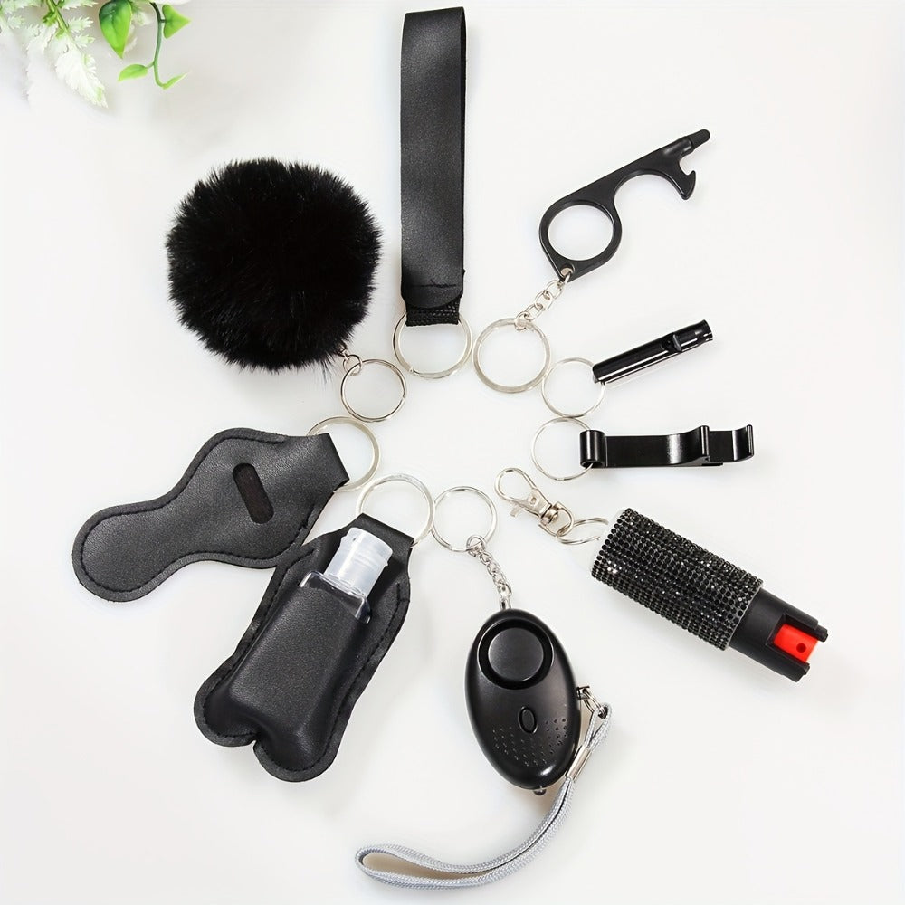 Keychain - Personal Alarm Full Set for Women Men Loud Safety Siren & Emergency - main product view
