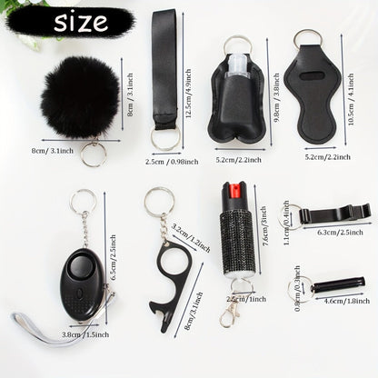 Keychain - Personal Alarm Full Set for Women Men Loud Safety Siren & Emergency - product detail view 2