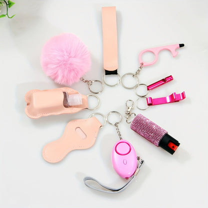 Keychain - Personal Alarm Full Set for Women Men Loud Safety Siren & Emergency - product detail view 4