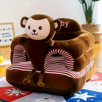 Kids Sofa Chair, Cute Cartoon Soft Thickened Toddler Seat for Learning to Sit and Play shown in the main product view