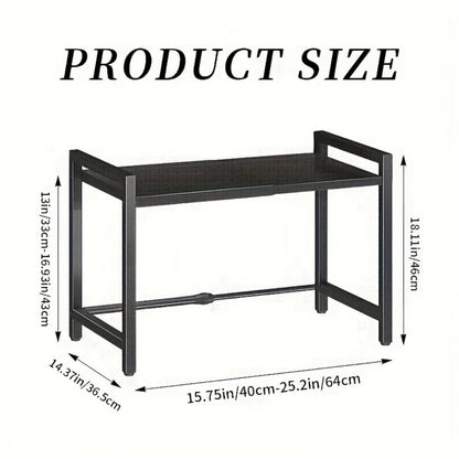 Kitchen Storage Rack with Tool-Free Assembly for Organized Everyday Storage detail image