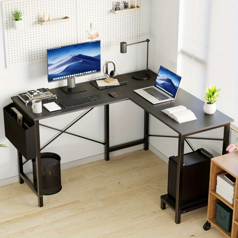 Computer Desk shown in the Black Table option