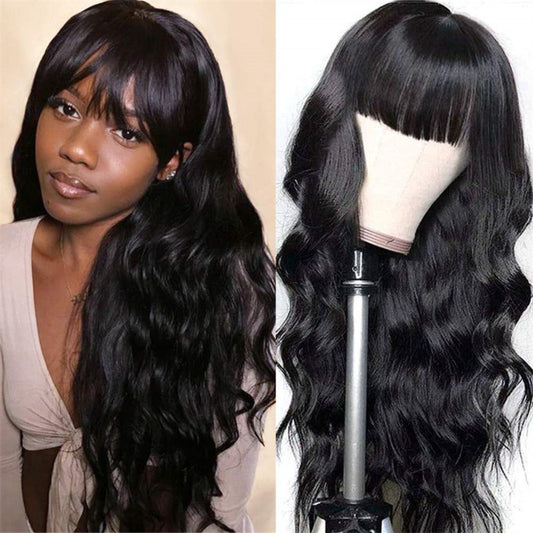 Lace Front Wig - Curly Wavy for Women - Heat Resistant Synthetic Hair with Natural Hairline - main product view