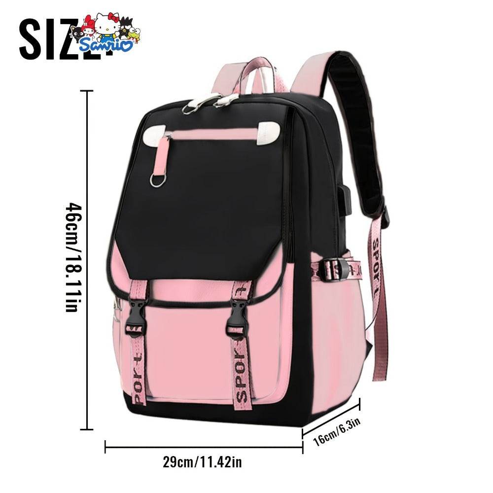 Laptop Backpack – Large Capacity, for Travel & School – detail view 3