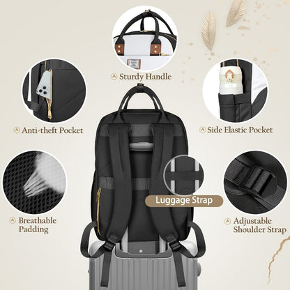 Laptop Backpack – 15.6 Inch, Anti-Theft, Lightweight, for Travel & Work – detail view 5