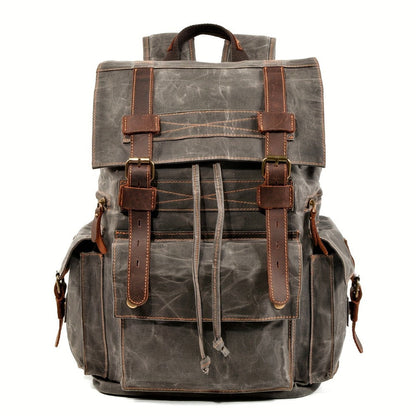 Laptop Backpack – 15.6 Inch, Canvas, Large Capacity, for Travel & Work – detail view 9