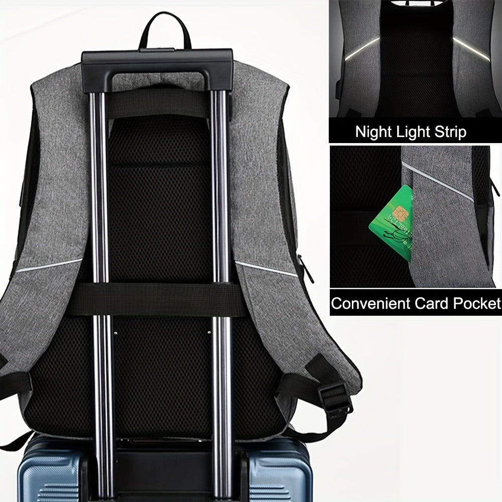 Laptop Backpack – 15.6 Inch, Large Capacity, for Travel & School – detail view 12