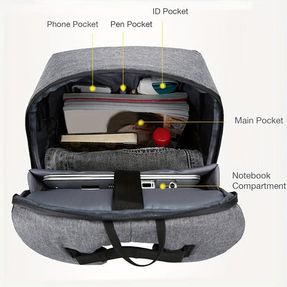 Laptop Backpack – 15.6 Inch, Large Capacity, for Travel & School – detail view 8