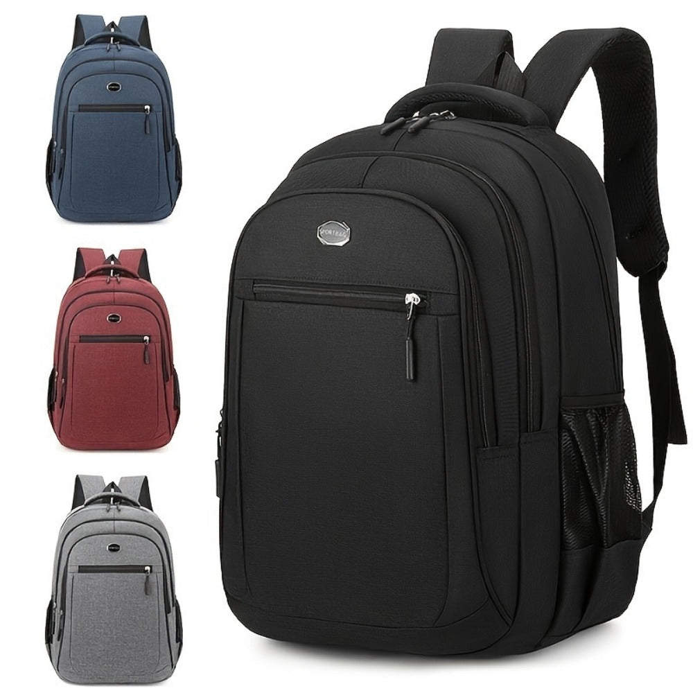 Laptop Backpack – 15.6 Inch, Multi Pocket, Large Capacity, for Work & School – front view