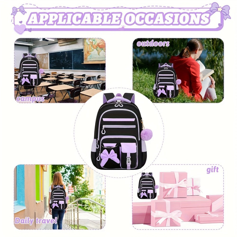 Laptop Backpack – 15.6 Inch, Trolley Sleeve, for Travel & School – detail view 12