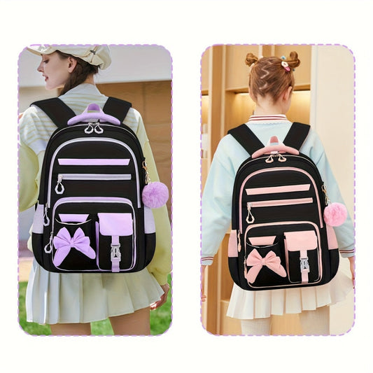 Laptop Backpack – 15.6 Inch, Trolley Sleeve, for Travel & School – detail view 3
