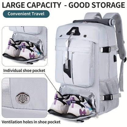 Laptop Backpack – 15.6 Inch, USB Charging, Large Capacity, for Travel – detail view 13
