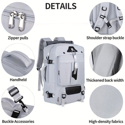 Laptop Backpack – 15.6 Inch, USB Charging, Large Capacity, for Travel – detail view 14