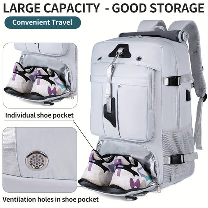 Laptop Backpack – 15.6 Inch, USB Charging, Large Capacity, for Travel – detail view 18