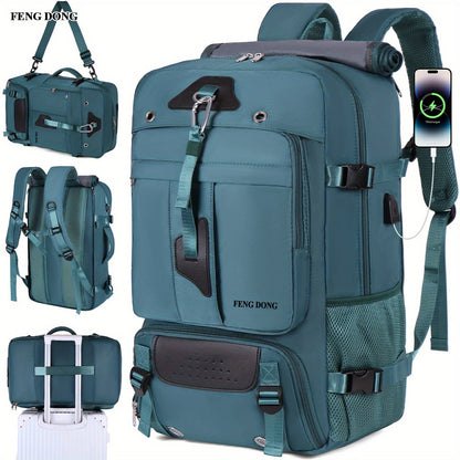 Laptop Backpack – 15.6 Inch, USB Charging, Large Capacity, for Travel – detail view 17