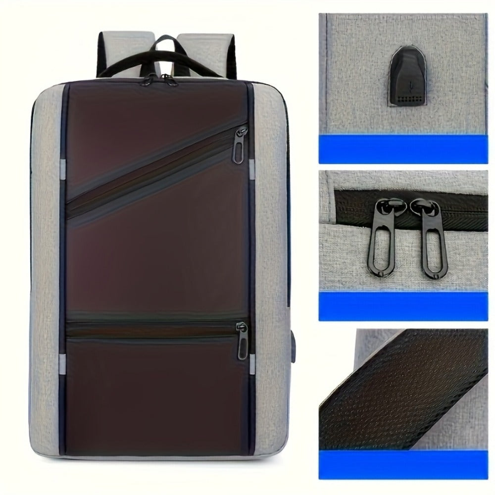 Laptop Backpack – 15.6 Inch, USB Charging, Large Capacity, for Travel – detail view 12
