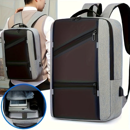Laptop Backpack – 15.6 Inch, USB Charging, Large Capacity, for Travel – detail view 3
