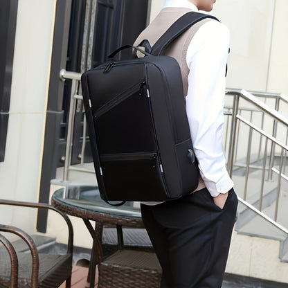 Laptop Backpack – 15.6 Inch, USB Charging, Large Capacity, for Travel – detail view 9