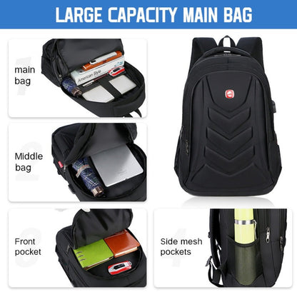 Laptop Backpack – 15.6 Inch, USB Charging, Large Capacity, for Travel & Work – detail view 10