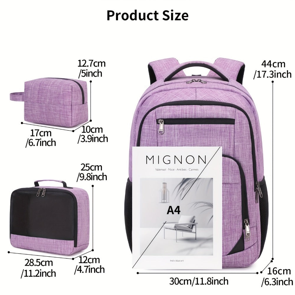 Laptop Backpack – 15 Inch, for Travel & Work – detail view 6