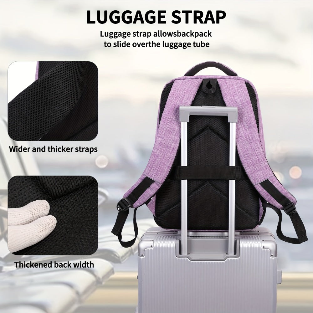 Laptop Backpack – 15 Inch, for Travel & Work – detail view 9