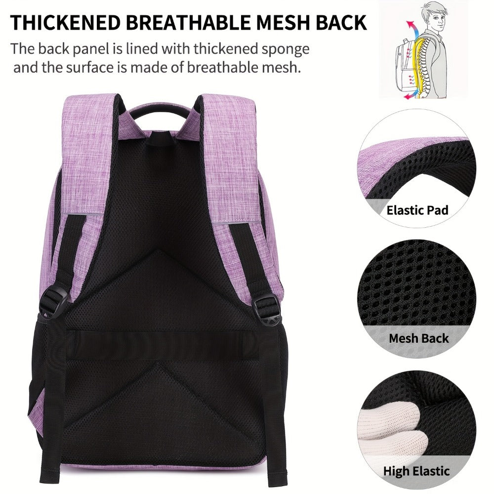 Laptop Backpack – 15 Inch, for Travel & Work – detail view 11