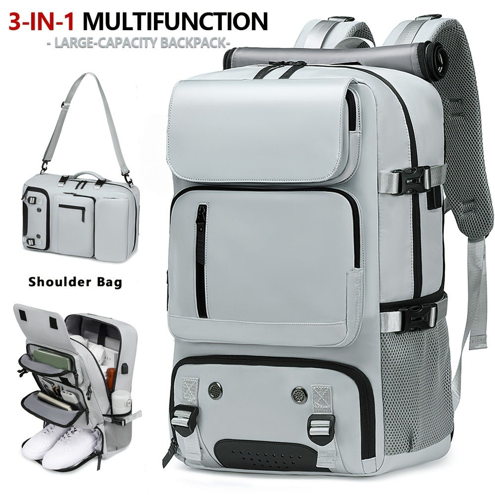 Laptop Backpack – 16 Inch, Large Capacity, Lightweight, for Travel & Work – front view