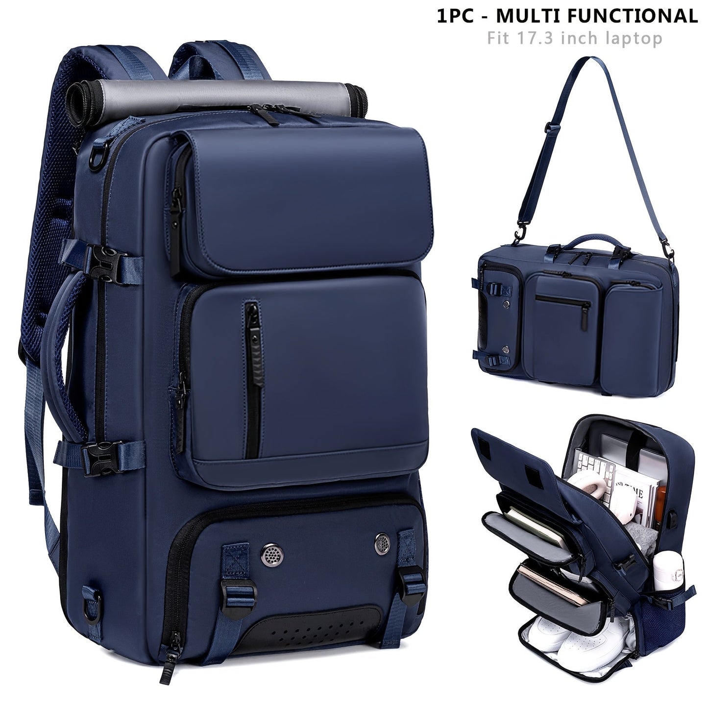 Laptop Backpack – 16 Inch, Large Capacity, Lightweight, for Travel & Work – detail view 3