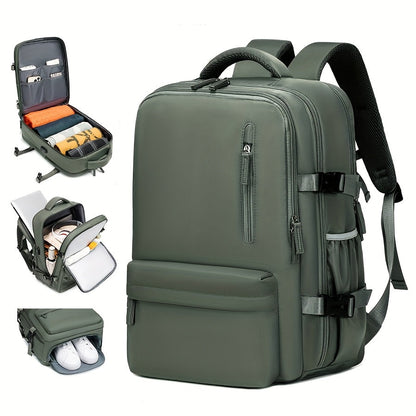 Laptop Backpack – 16 Inch, USB Charging, Spinner Wheels, for Travel – detail view 20