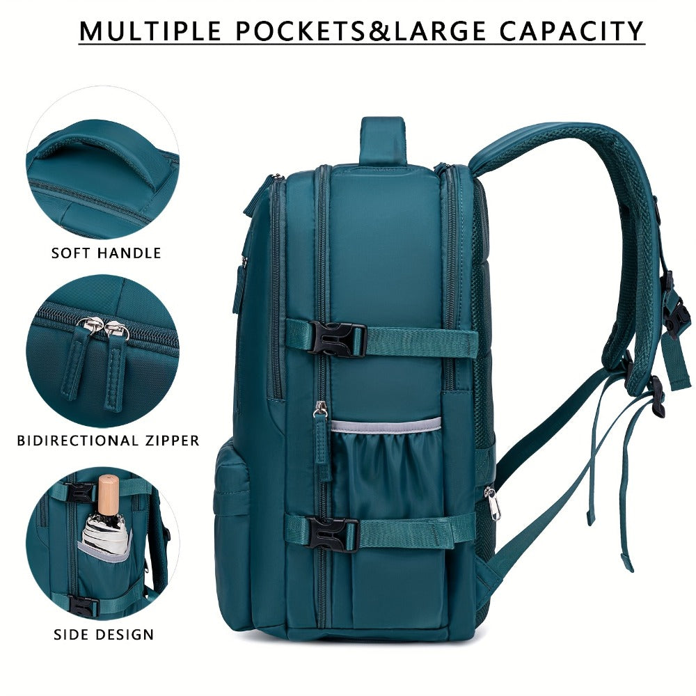 Laptop Backpack – 16 Inch, USB Charging, Spinner Wheels, for Travel – detail view 17