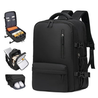 Laptop Backpack – 16 Inch, USB Charging, Spinner Wheels, for Travel – detail view 6