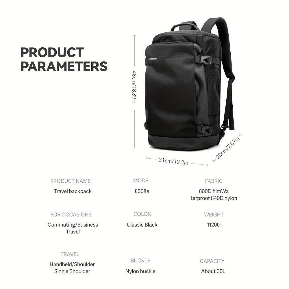 Laptop Backpack – 17.3 Inch, 40L, for Travel – detail view 2
