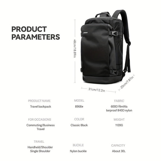 Laptop Backpack – 17.3 Inch, 40L, for Travel – detail view 2