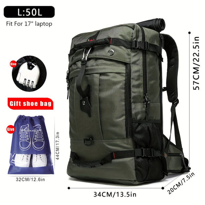 Laptop Backpack – 17.3 Inch, Combination Lock, for Travel & School – detail view 22