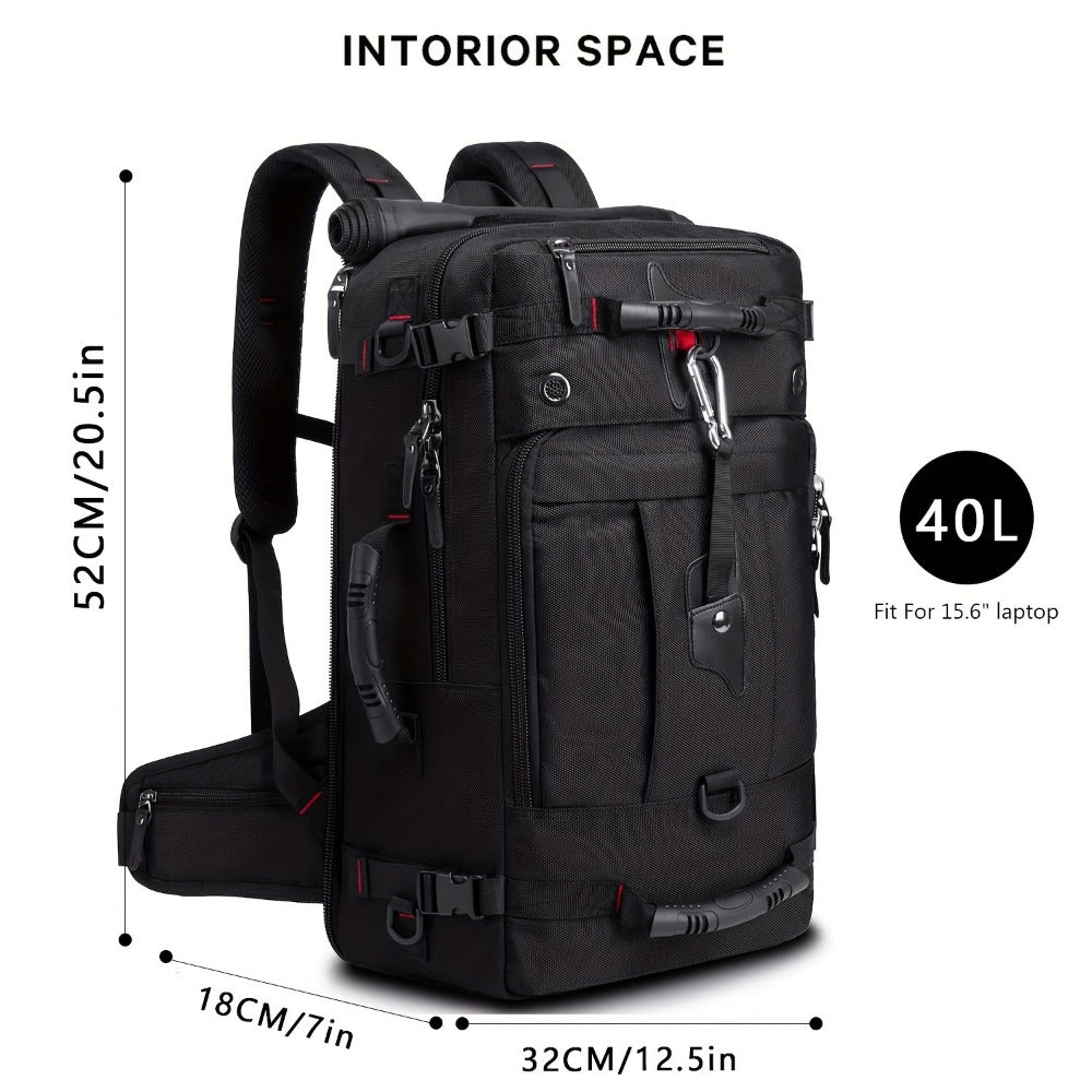 Laptop Backpack – 17.3 Inch, Combination Lock, for Travel & School – detail view 18